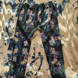 Floral leggings